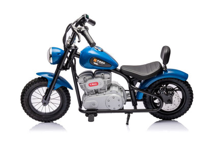 Moto elétrica A9902 36V azul