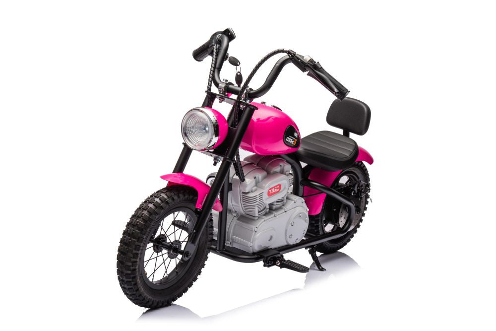 Moto elétrica A9902 36V rosa