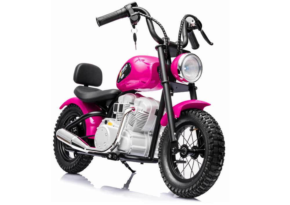 Moto elétrica A9902 36V rosa
