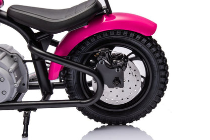 Moto elétrica A9902 36V rosa