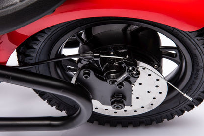 Moto elétrica A9902 36V vermelho