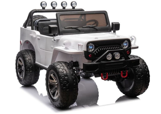 Veículo elétrico JH-102 branco 4x4