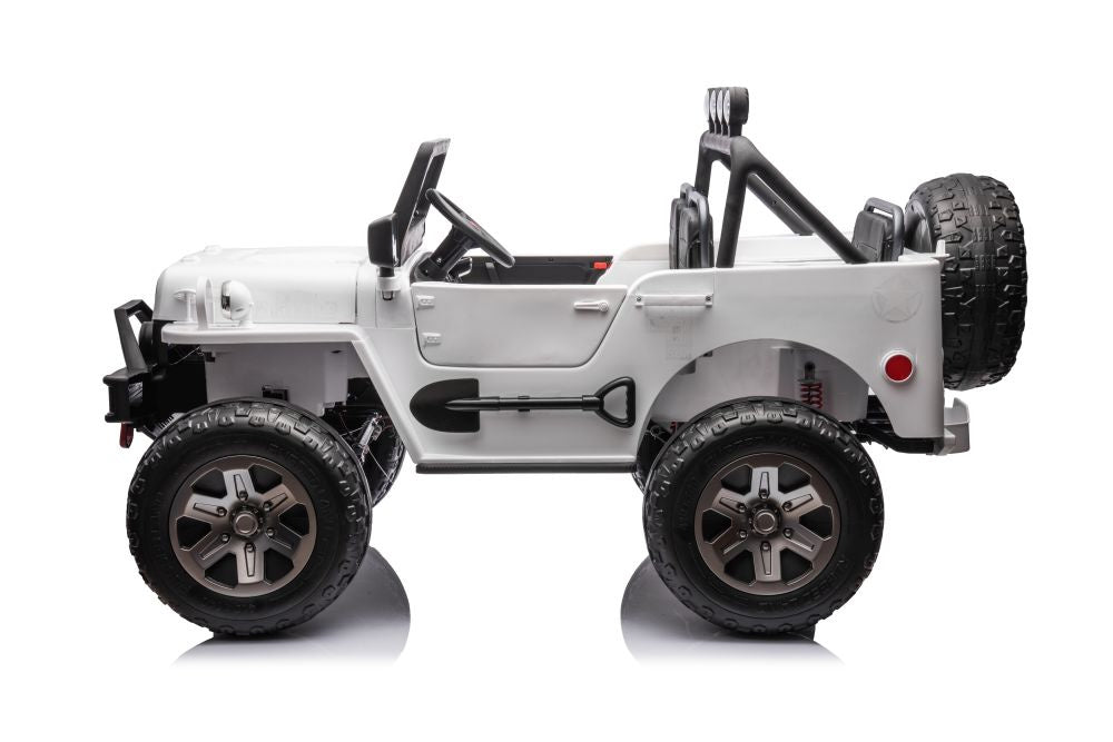 Veículo elétrico JH-102 branco 4x4
