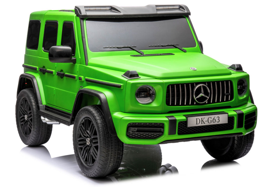 Carro elétrico Mercedes G63 XXL 4x4 verde