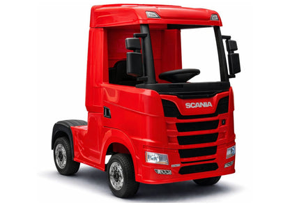 Carro elétrico Scania 500R HL698 vermelho 4x4