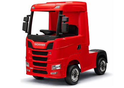 Carro elétrico Scania 500R HL698 vermelho 4x4