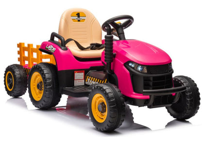 Trator elétrico BBH-030 rosa