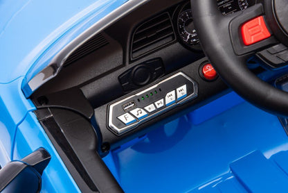 Carro elétrico Ford Mustang GT500 Shelby azul