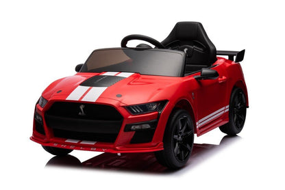 Carro elétrico Ford Mustang GT500 Shelby vermelho