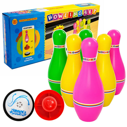 Conjunto bowling com luz