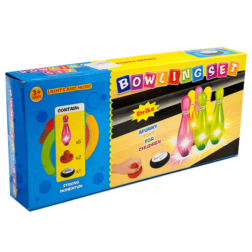 Conjunto bowling com luz