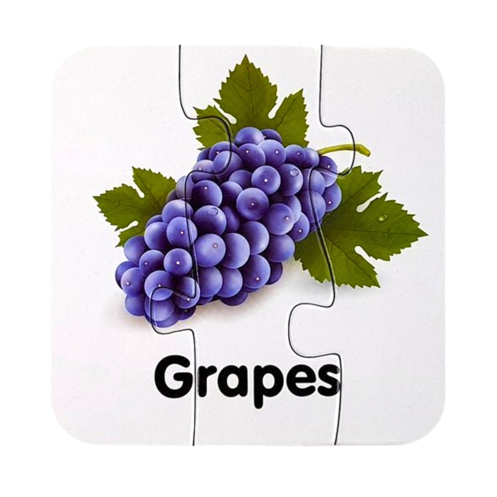 Puzzle educativo frutas 10 ligações