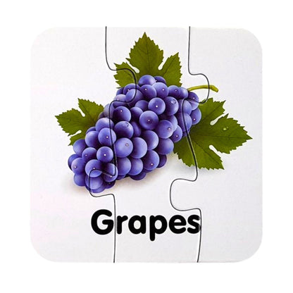 Puzzle educativo frutas 10 ligações