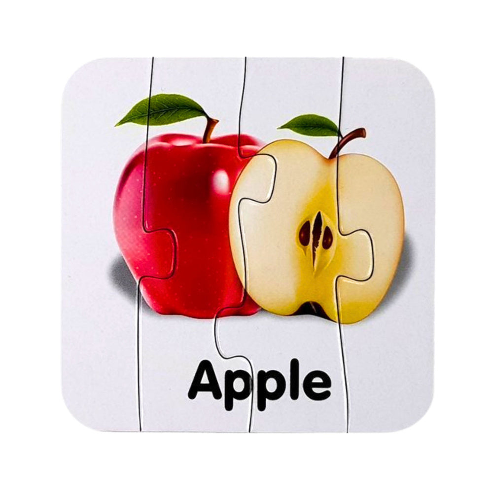 Puzzle educativo frutas 10 ligações