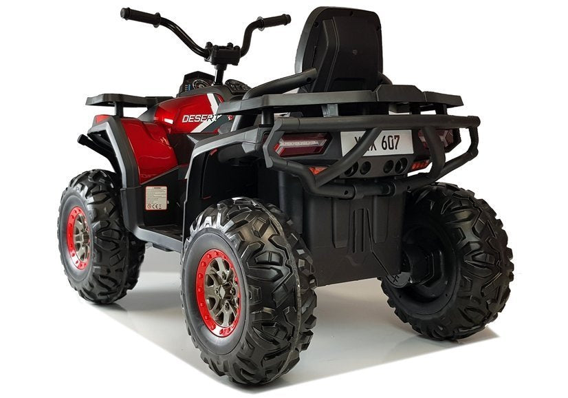 Quadriciclo elétrico XMX607 vermelho