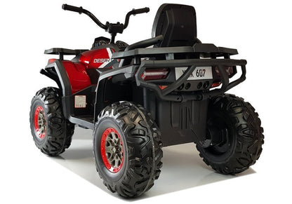 Quadriciclo elétrico XMX607 vermelho