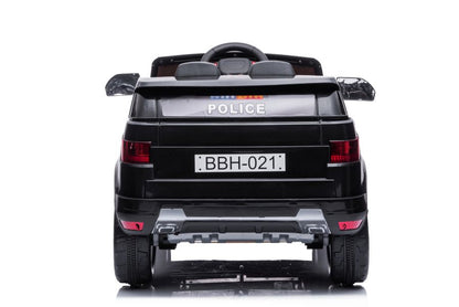 Carro elétrico polícia BBH-021 preto