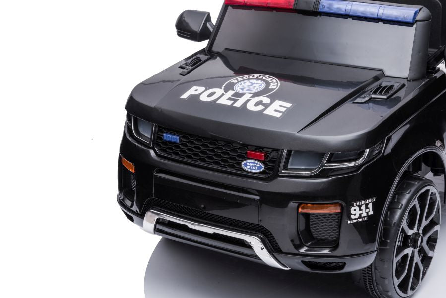 Carro elétrico polícia BBH-021 preto