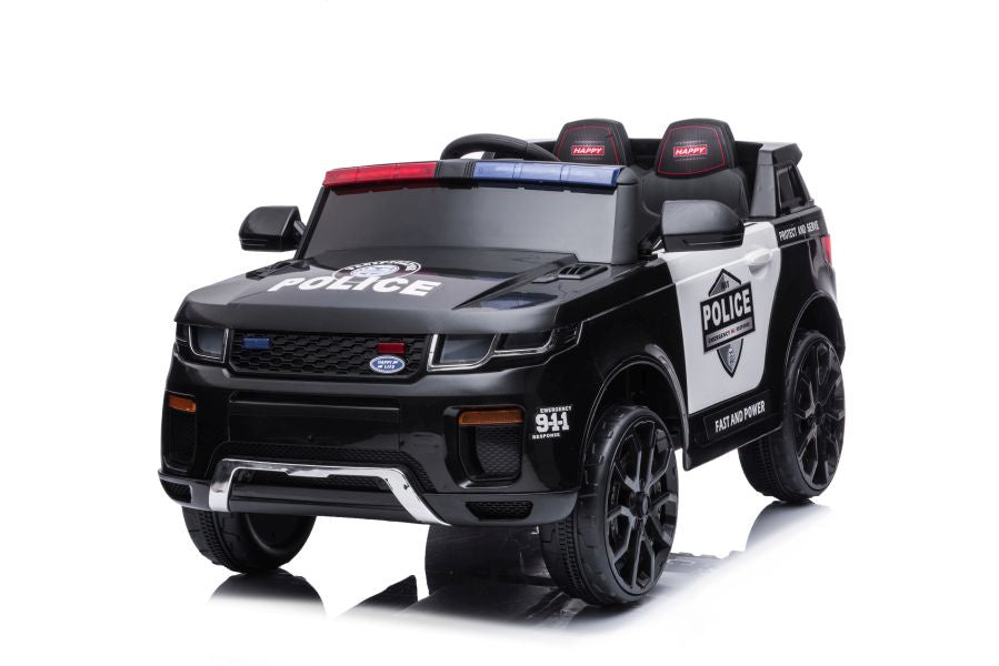 Carro elétrico polícia BBH-021 preto
