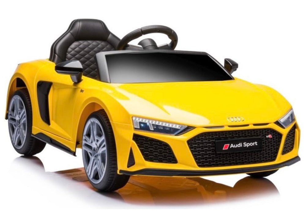 Carro elétrico Audi R8 Lift A300 amarelo