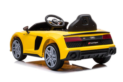 Carro elétrico Audi R8 Lift A300 amarelo