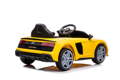 Carro elétrico Audi R8 Lift A300 amarelo