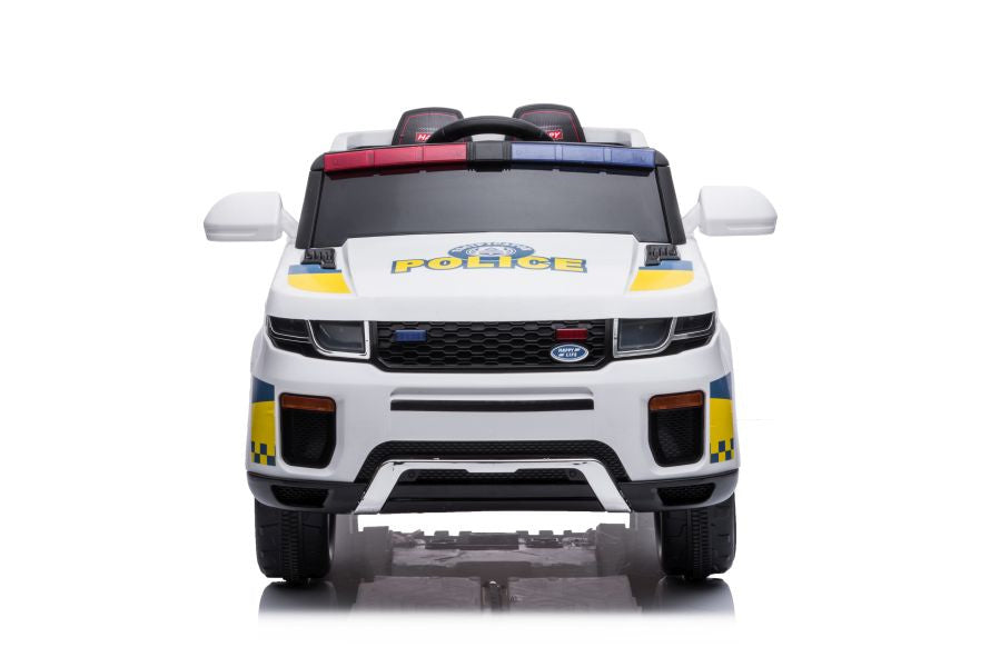 Carro elétrico polícia BBH-021 branco