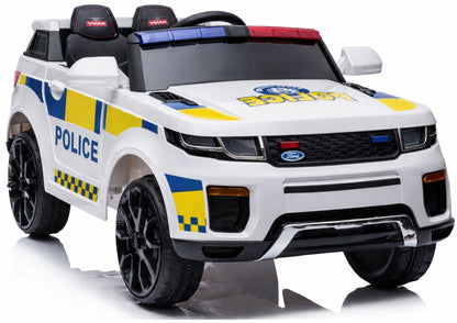 Carro elétrico polícia BBH-021 branco