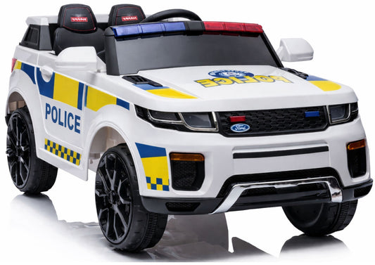 Carro elétrico polícia BBH-021 branco