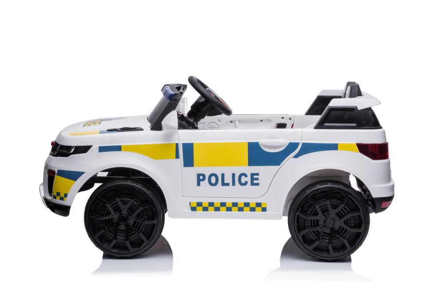 Carro elétrico polícia BBH-021 branco