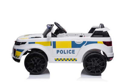 Carro elétrico polícia BBH-021 branco