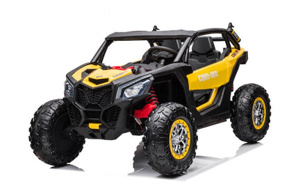 Carro elétrico XB-2118 dourado