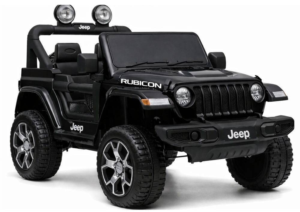 Jeep elétrico infantil Rubicon 4x4 preto