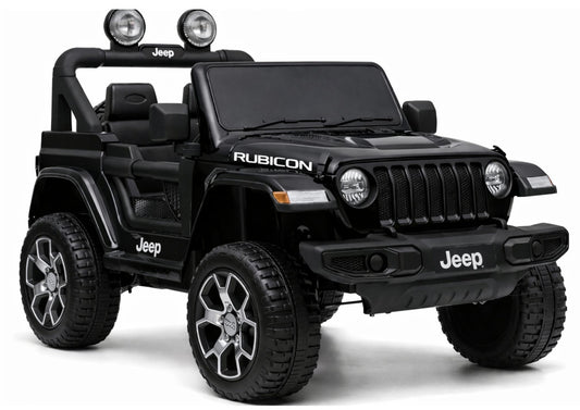 Jeep elétrico infantil Rubicon 4x4 preto