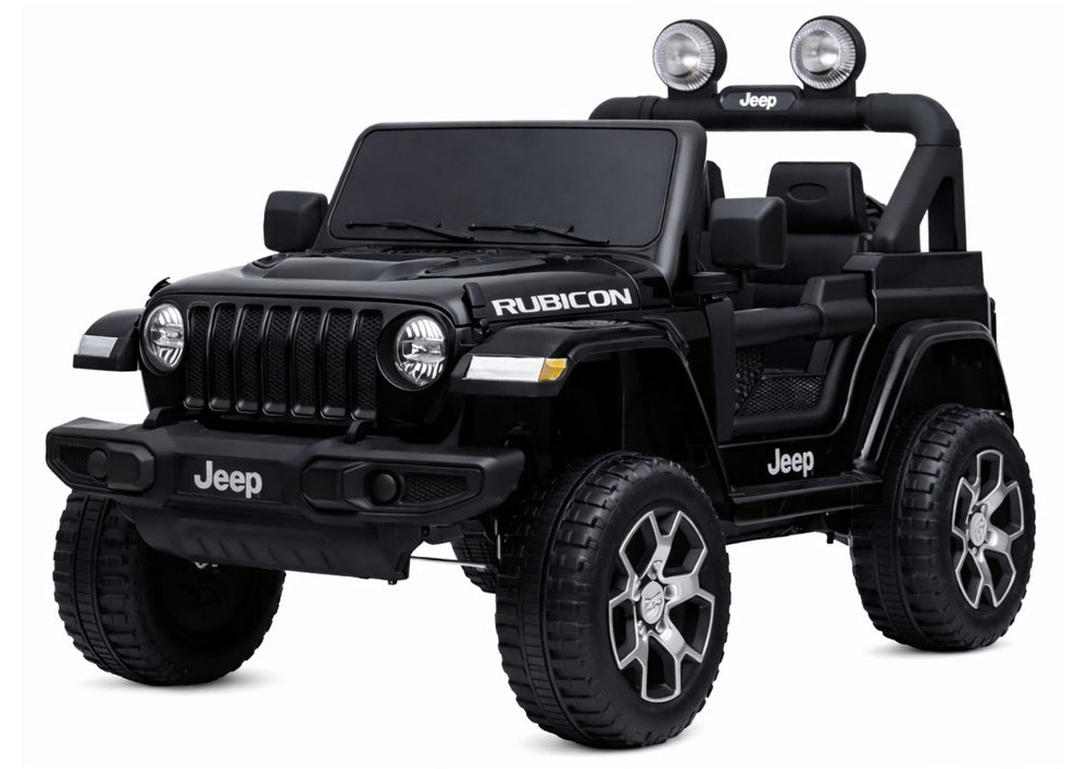 Jeep elétrico infantil Rubicon 4x4 preto