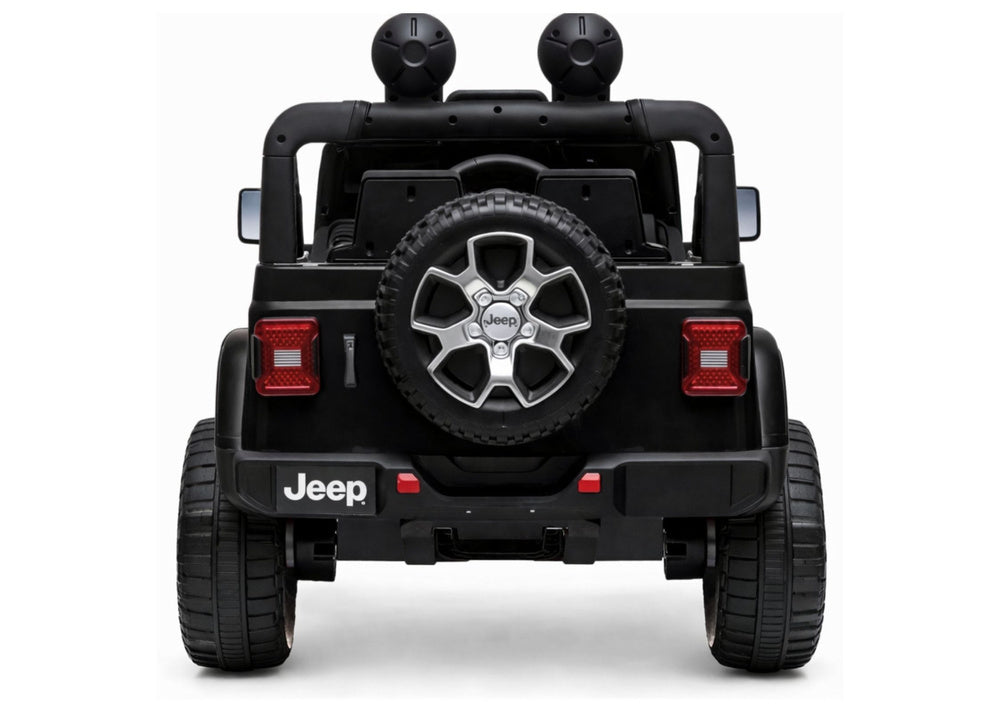 Jeep elétrico infantil Rubicon 4x4 preto