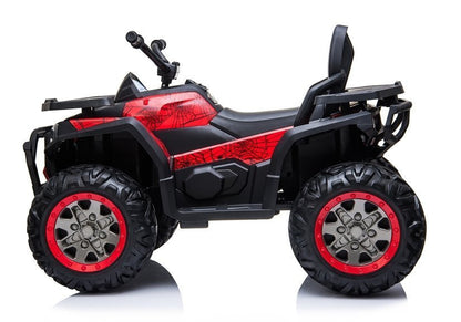 Quadriciclo elétrico XMX607 vermelho aranha
