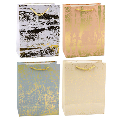 Saco de Presente Ornamentos Dourados 23x18x10cm (1 unidade, sortido)
