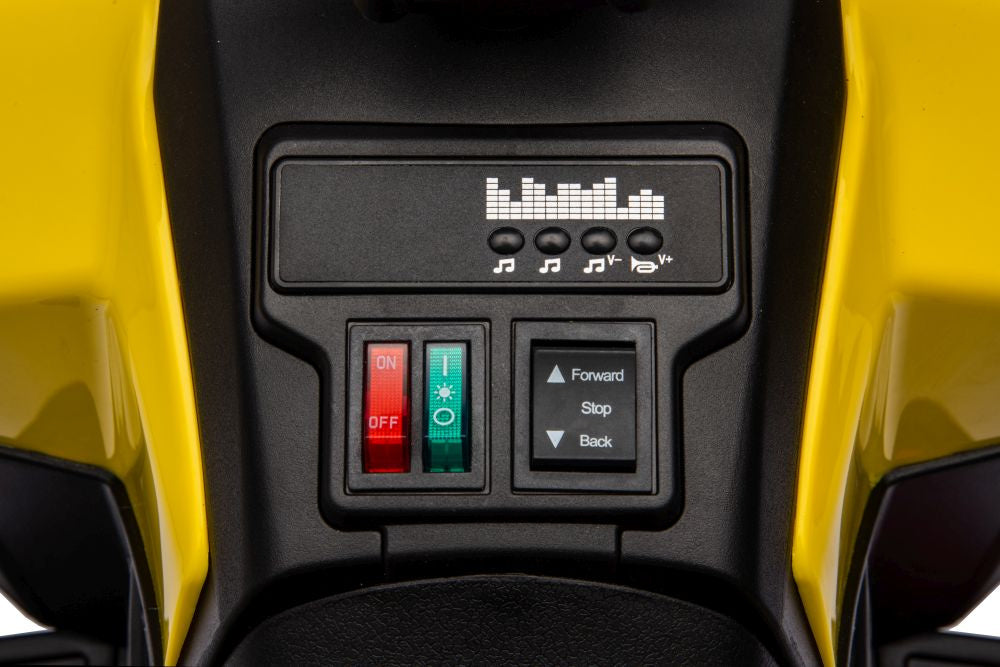 Quadriciclo elétrico para crianças GTS1155 amarelo