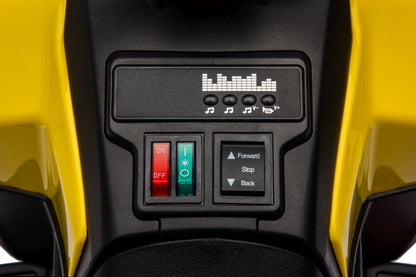 Quadriciclo elétrico para crianças GTS1155 amarelo