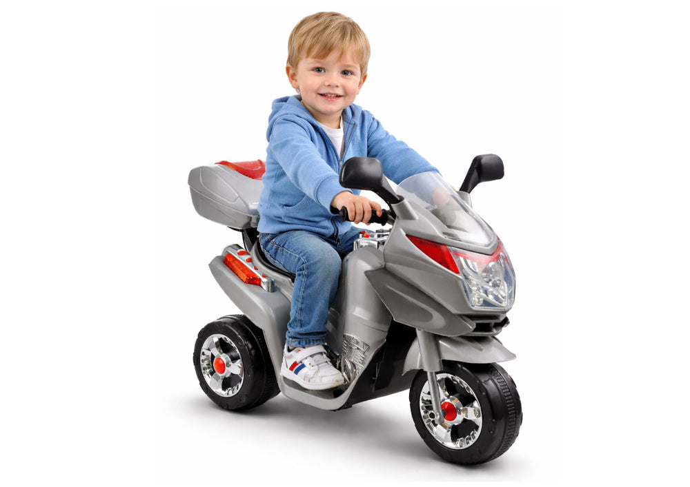 Moto elétrica infantil HC8051 cinzento