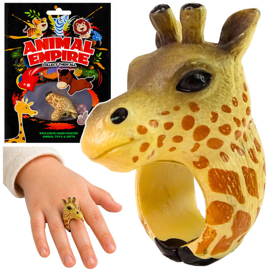 Anel educativo Animais girafa