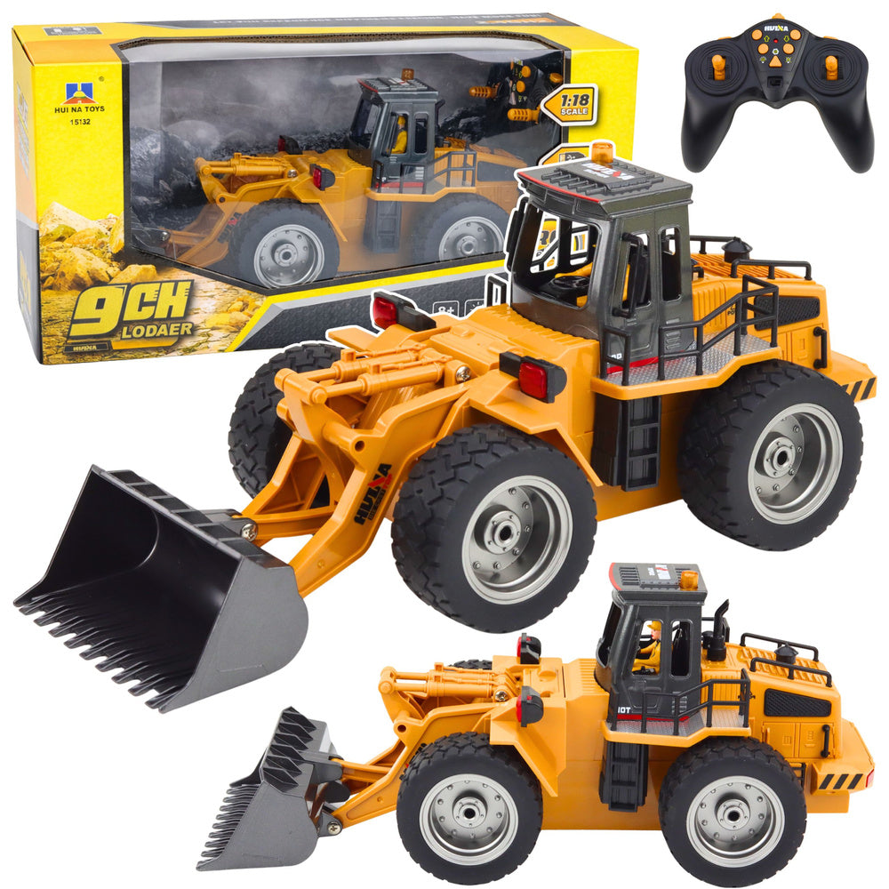 Retroescavadora Bulldozer RC 1:18