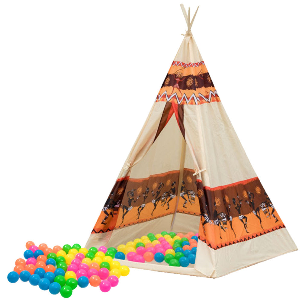Tenda tipi índio com 60 bolas