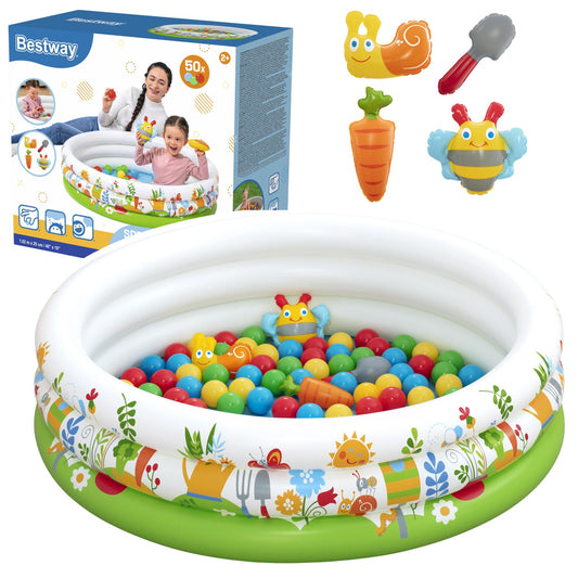 Piscina bolas insuflável 102 x 25 cm Bestway