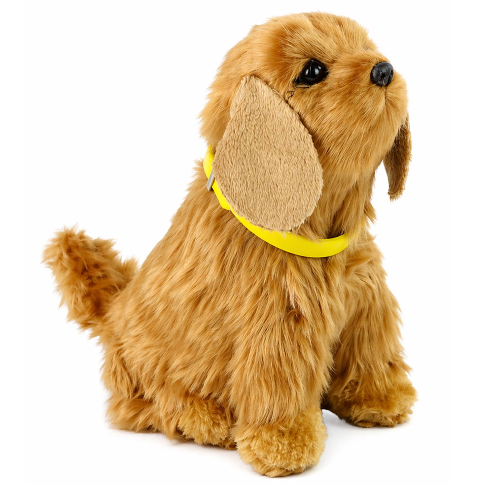 Cão peluche Cocker Spaniel interativo funções toque