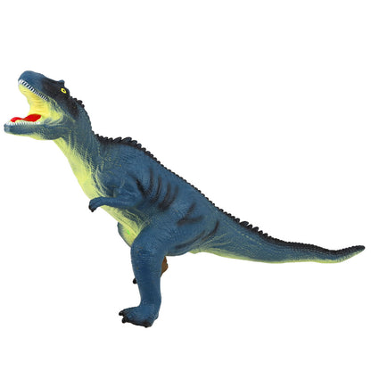 Grande dinossauro tiranossauro azul com som