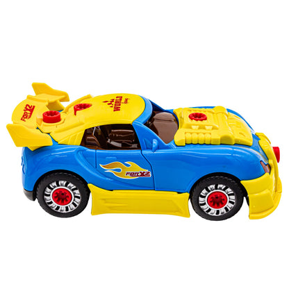 Conjunto construir carro DIY infantil