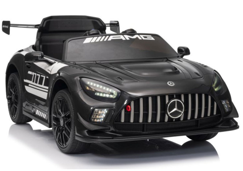 Carro elétrico Mercedes AMG GT3 preto