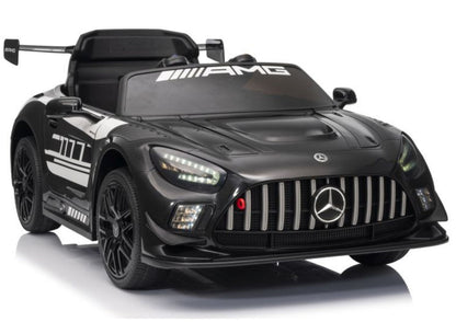 Carro elétrico Mercedes AMG GT3 preto